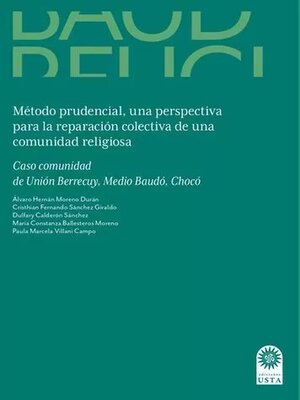 cover image of Método prudencial una perspectiva para la reparación colectiva de una comunidad religiosa.